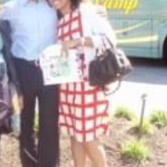 Liz Claiborne Patchwork dress - Picture 4 of 4